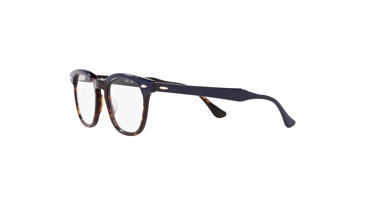 HAWKEYE OPTICS Eyeglasses with Blue On Havana Frame
