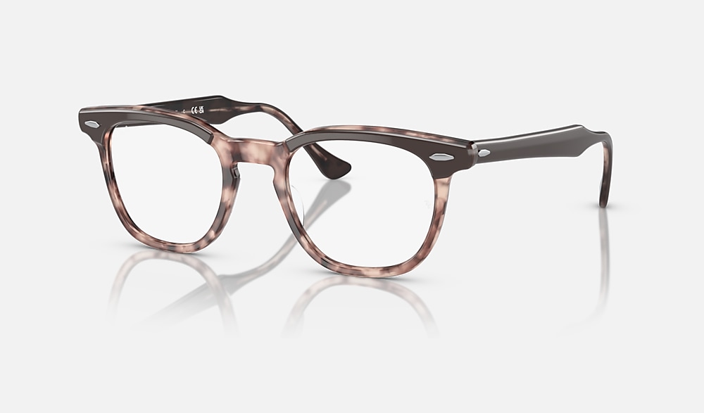 HAWKEYE OPTICS Eyeglasses with Brown On Pink Havana Frame