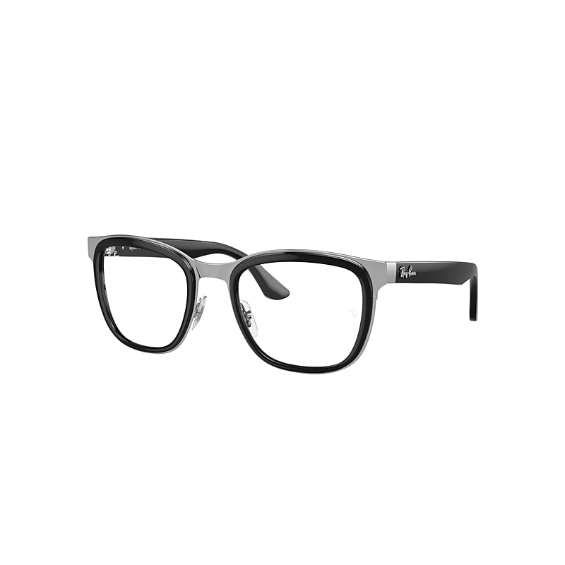 Ray Ban Clyde Transitions® Sonnenbrillen Silber Fassung Grün Glas 53-22 In Silber