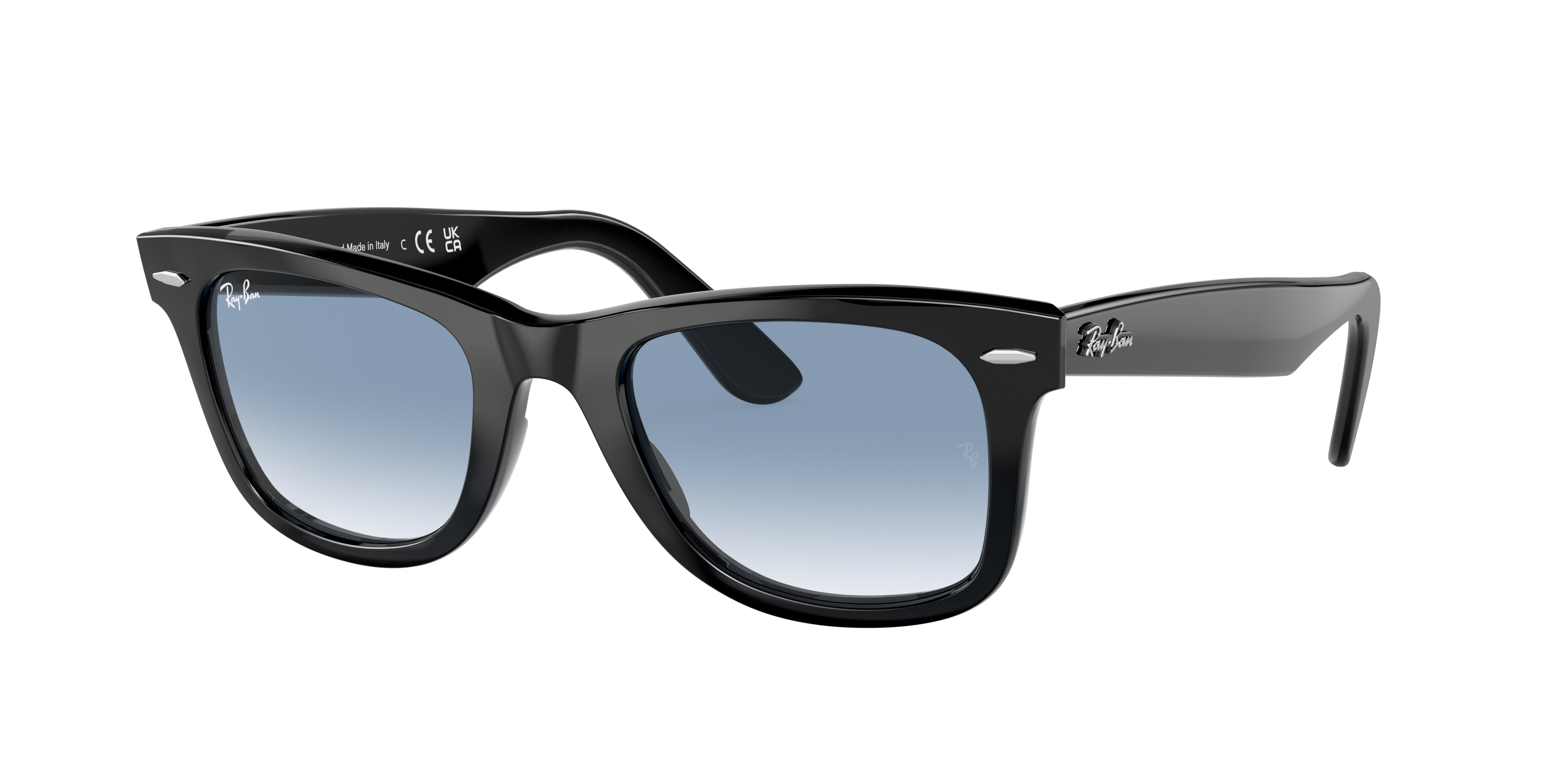 Extreem belangrijk vriendelijke groet Snel Original Wayfarer Classic Sunglasses in Black and Blue | Ray-Ban®