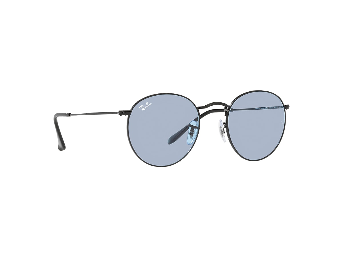 ROUND METAL WASHED LENSES RB3447 002/64 50-21