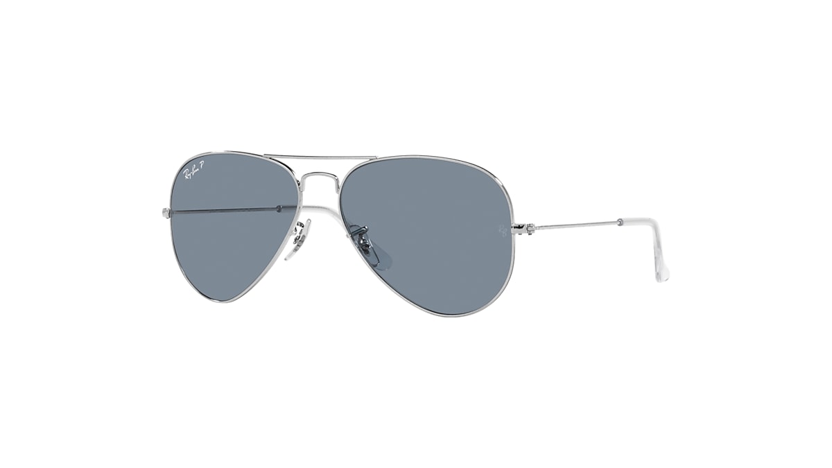 Ray ban cheap silver aviator glasses