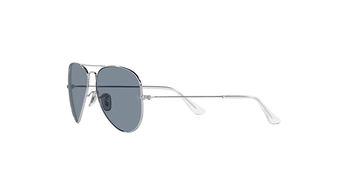 AVIATOR CLASSIC Sunglasses in Silver and Blue - RB3025 | Ray-Ban® CA