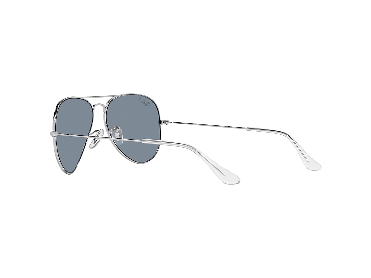 AVIATOR CLASSIC Sunglasses in Silver and Blue - RB3025 | Ray-Ban® US