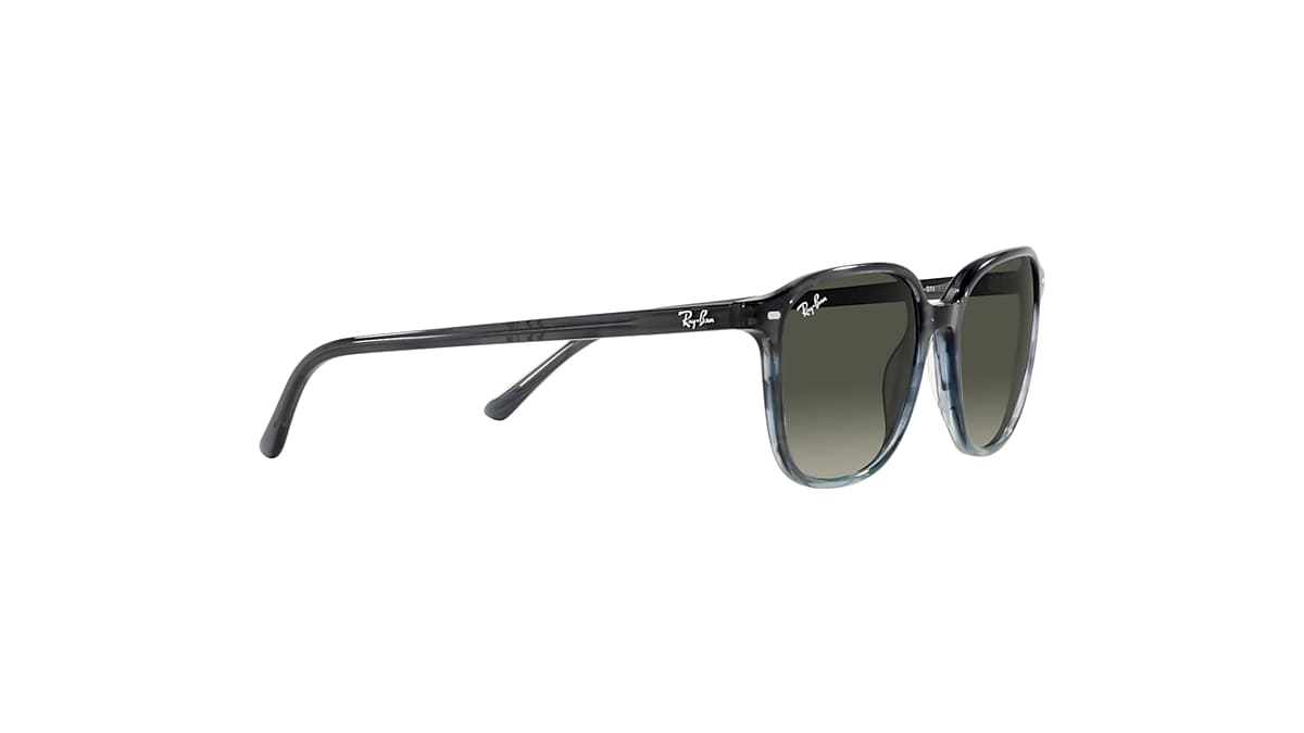 LEONARD Sunglasses in Striped Grey & Blue and Grey - Ray-Ban