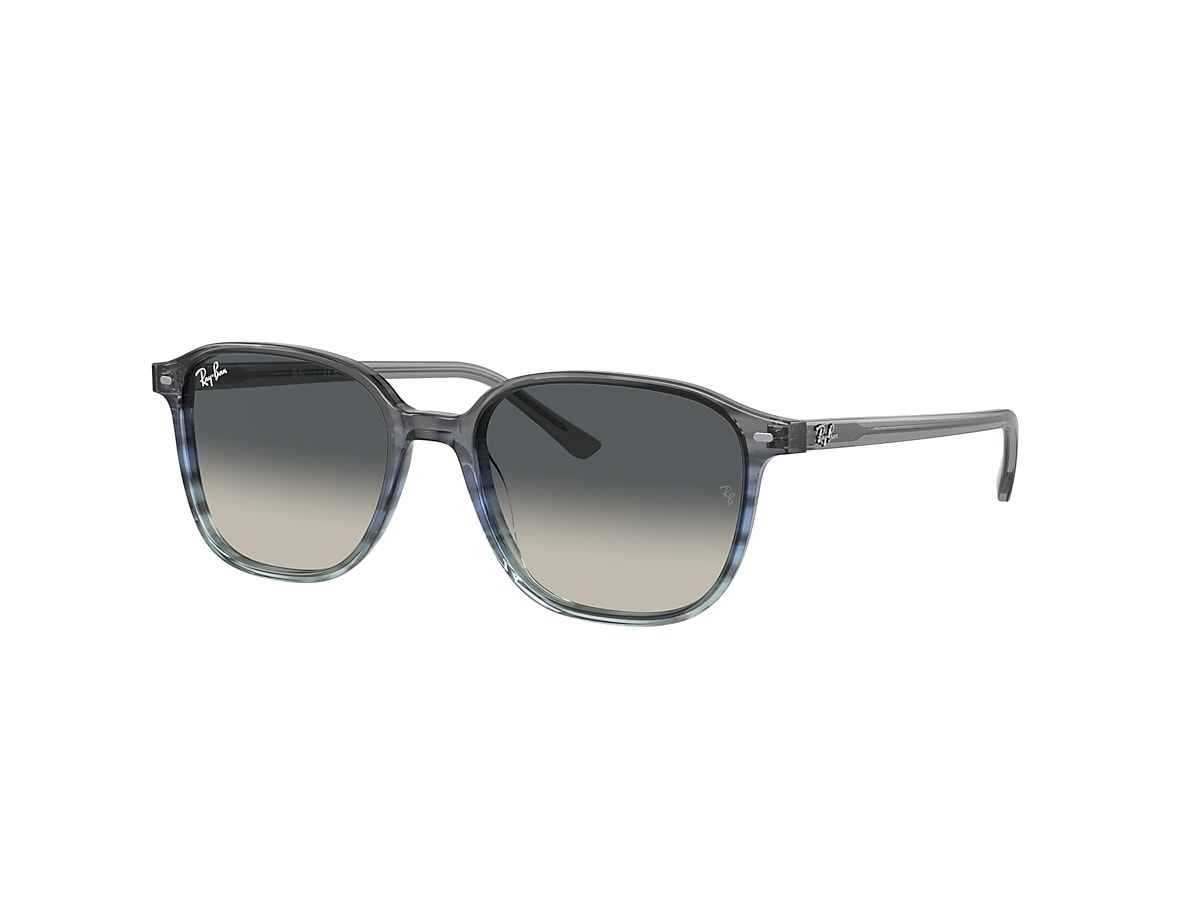 LEONARD Sunglasses in Striped Grey & Blue and Grey - RB2193F | Ray 