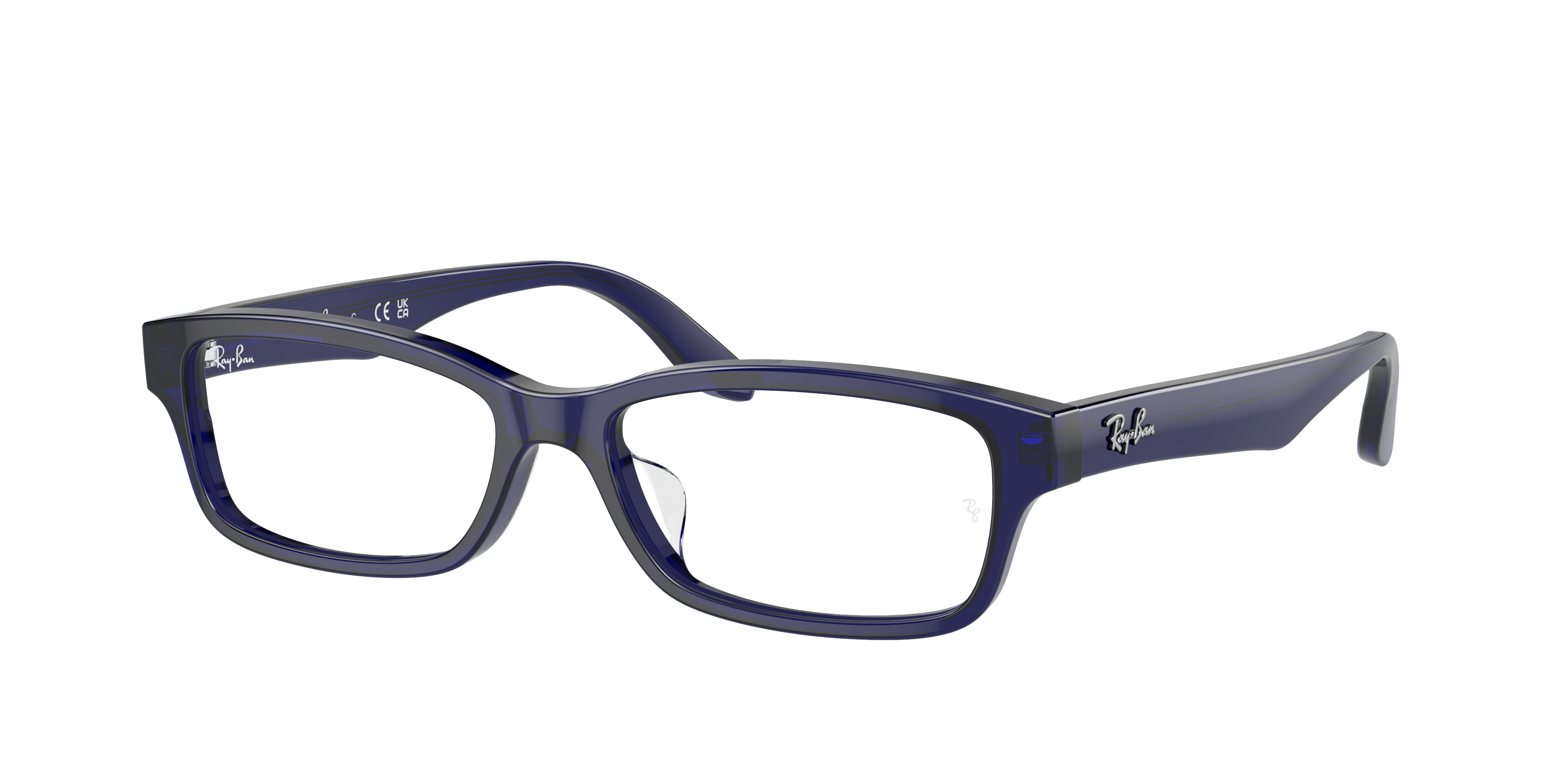 Rb5415 Optics Eyeglasses with Transparent Blue Frame - RB5415D | Ray-Ban®