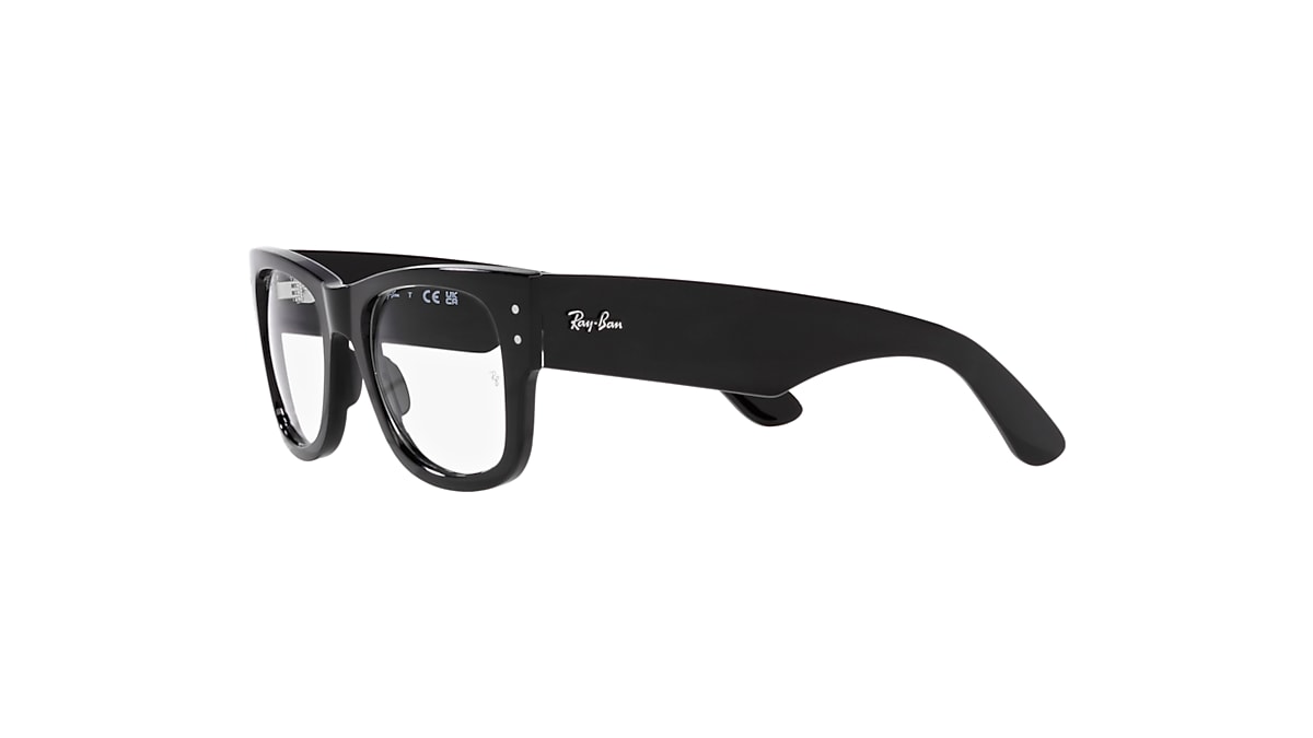 MEGA WAYFARER OPTICS Eyeglasses with Black Frame - RB0840V | Ray