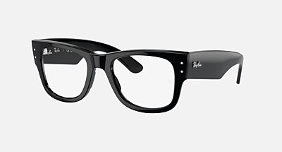 MEGA WAYFARER OPTICS Eyeglasses with Black Frame - RB0840V | Ray-Ban®