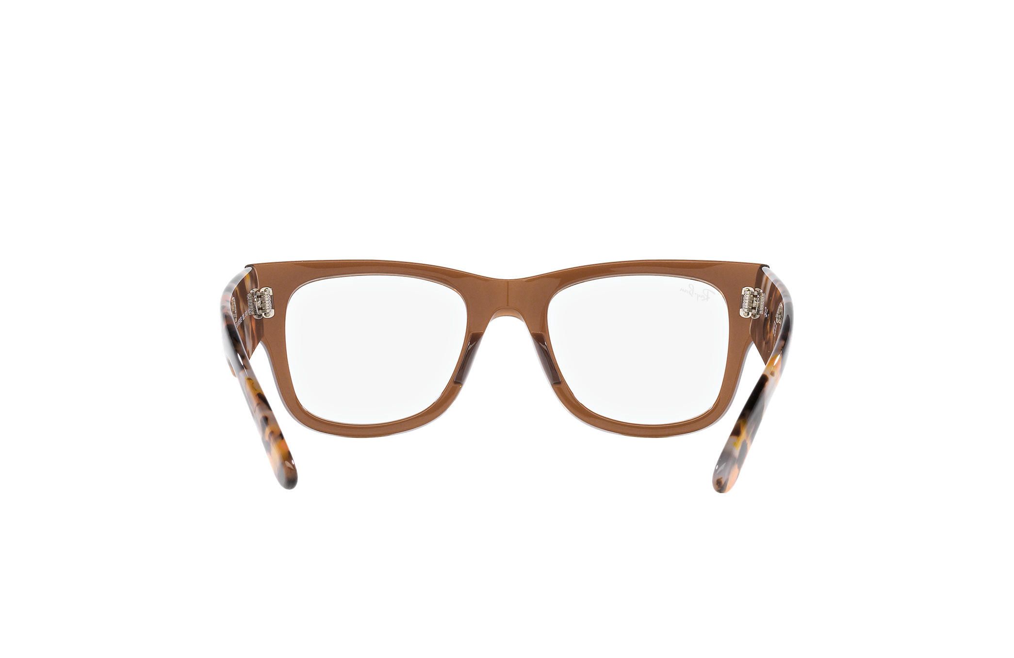 MEGA WAYFARER OPTICS Eyeglasses with Transparent Brown Frame - RB0840V | Ray -Ban® CA