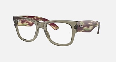 MEGA WAYFARER OPTICS Eyeglasses with Black Frame - RB0840V
