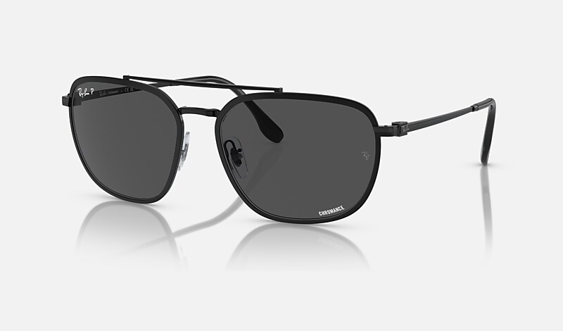 RB3708 CHROMANCE Sunglasses in Black and Grey - RB3708 | Ray-Ban® US