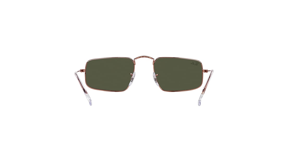 JULIE ROSE GOLD Sunglasses in Rose Gold and Green - RB3957 | Ray