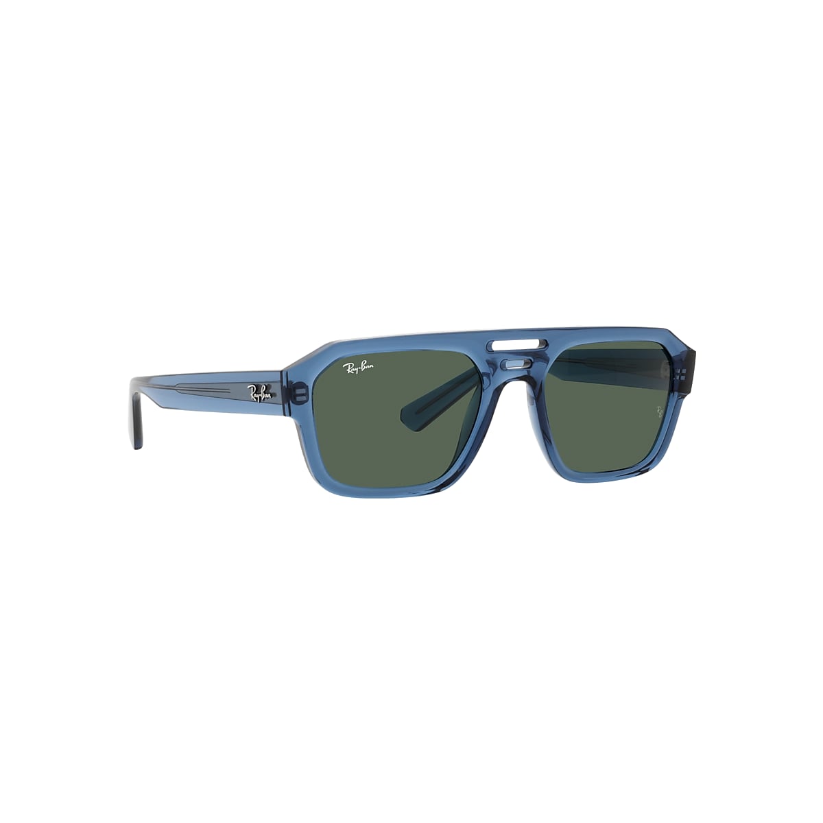 CORRIGAN BIO-BASED LIMITED Sunglasses in Transparent Dark Blue and