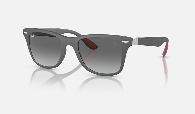 SCUDERIA FERRARI MONACO LTD | CUSTOMIZED BY CHARLES LECLERC Sunglasses in Grey and Grey - RB4195M Ray-Ban®