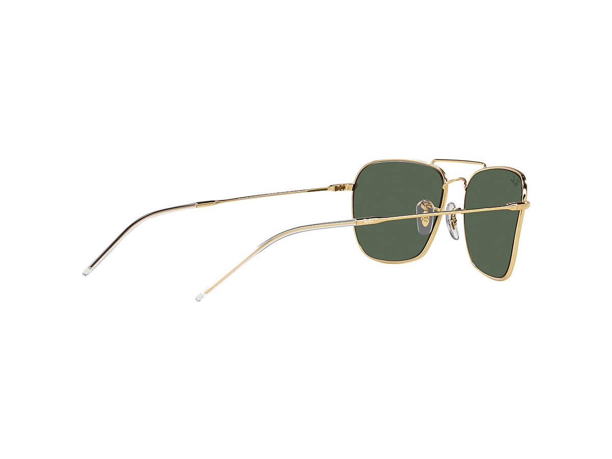 CARAVAN REVERSE Sunglasses in Gold and Green - RBR0102S | Ray-Ban® US