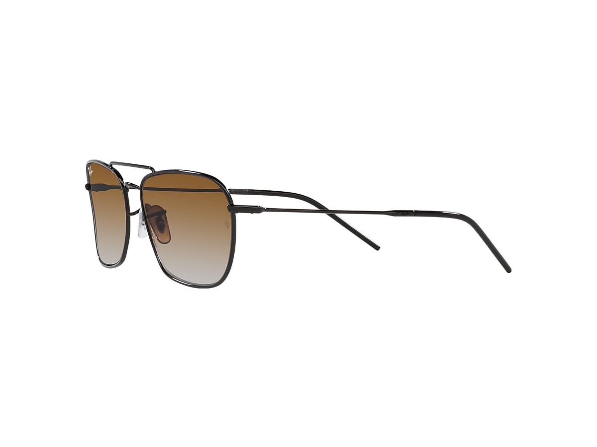 CARAVAN REVERSE Sunglasses in Black and Brown - RBR0102S | Ray-Ban® US