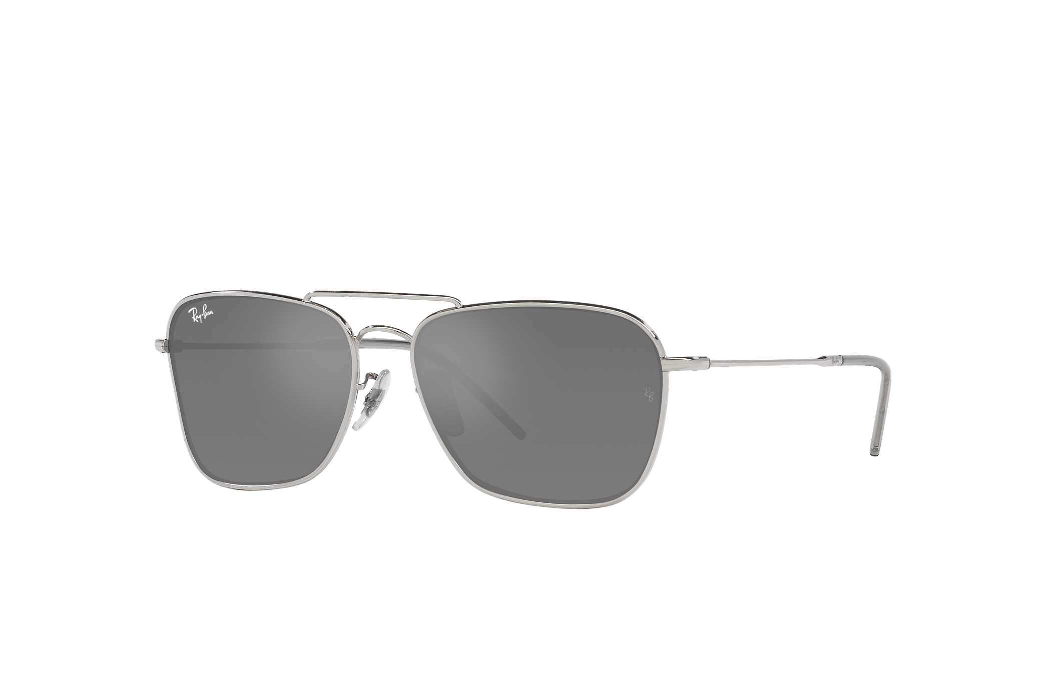Caravan Reverse Sunglasses in Silver and Silver - RBR0102S | Ray-Ban® EU