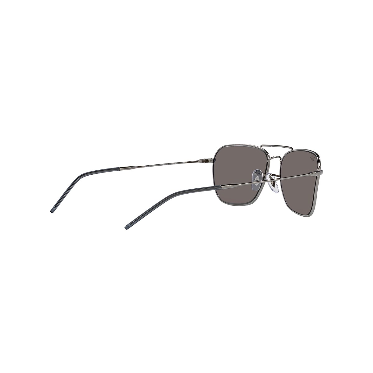 CARAVAN REVERSE Sunglasses in Gunmetal and Light Blue