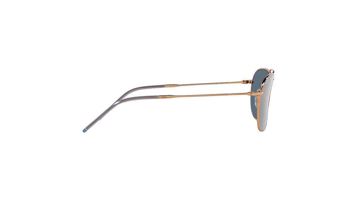 CARAVAN REVERSE Sunglasses in Rose Gold and Blue - RBR0102S