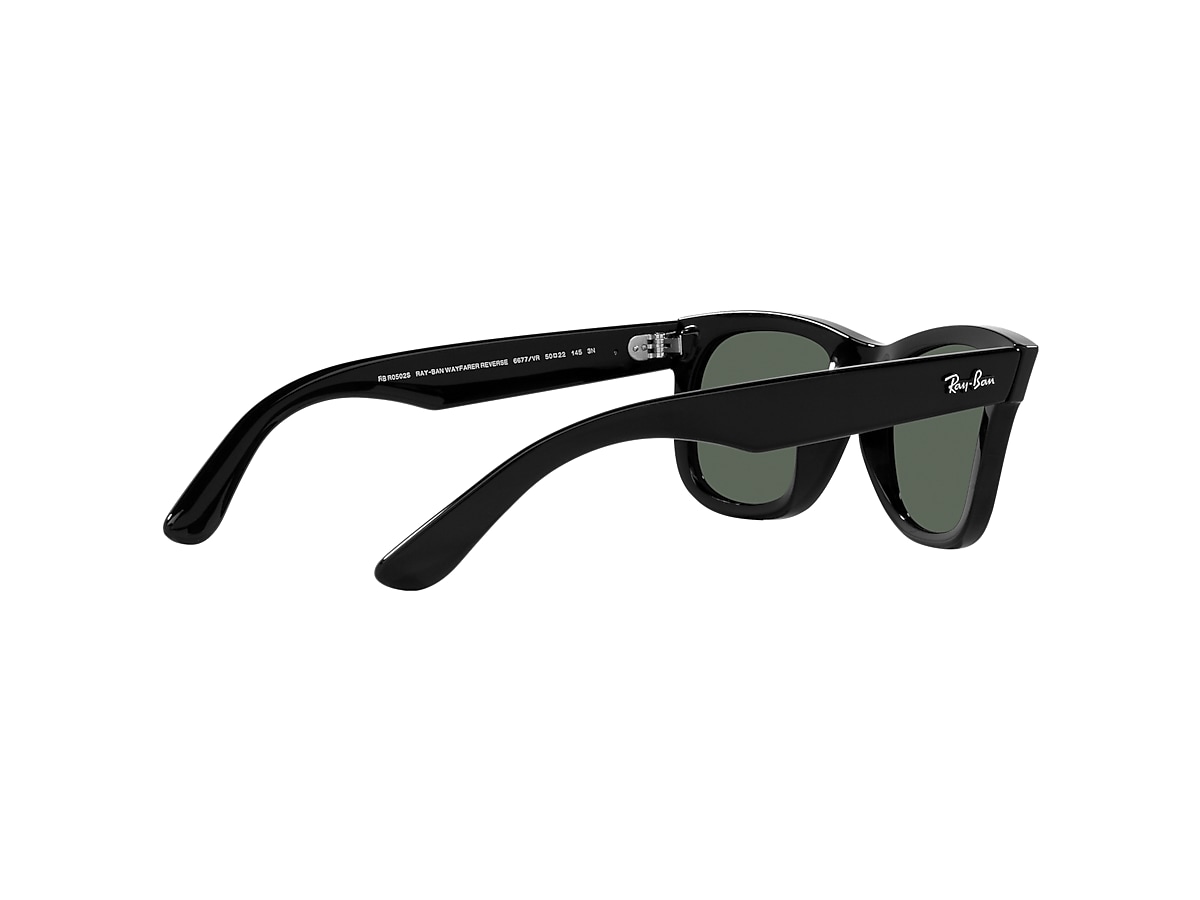 WAYFARER REVERSE Sunglasses in Black and Green RBR0502S Ray