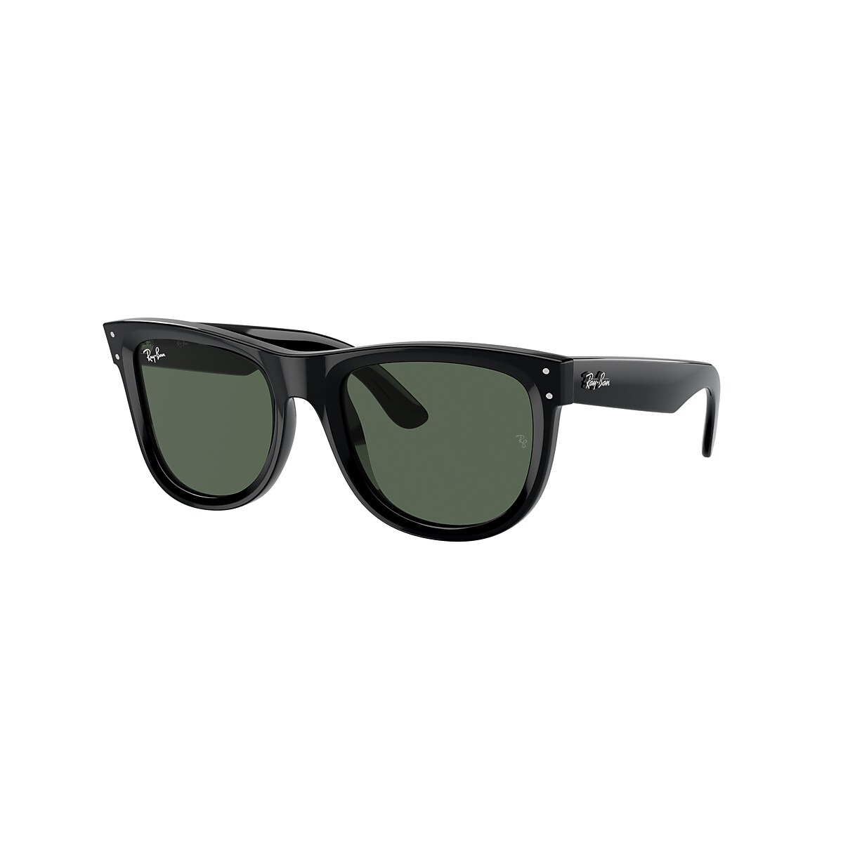 WAYFARER REVERSE Sunglasses in Black and Green - RBR0502S | Ray 