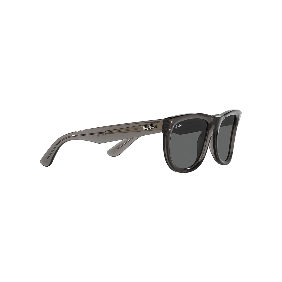 WAYFARER REVERSE Sunglasses in Transparent Dark Grey and Grey