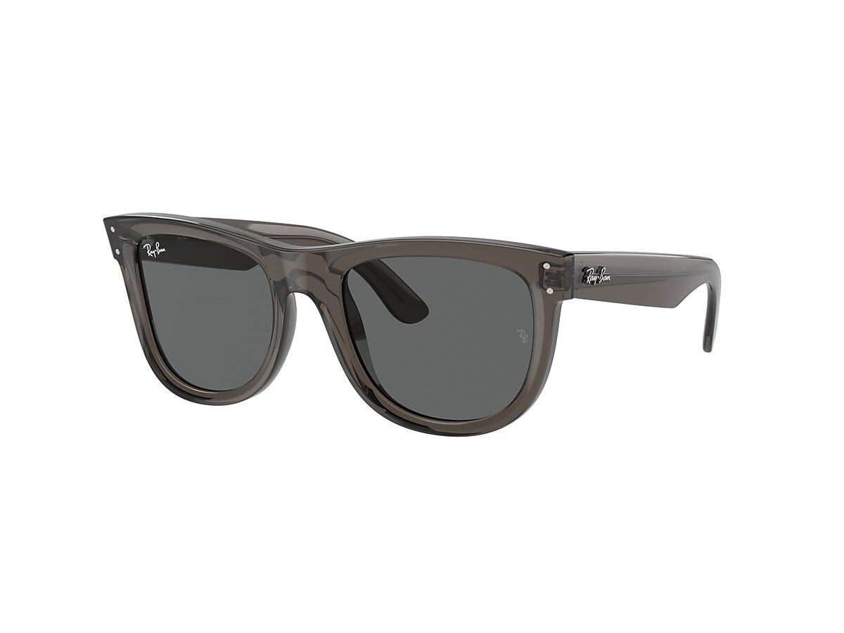 WAYFARER REVERSE Sunglasses in Transparent Dark Grey and Grey 