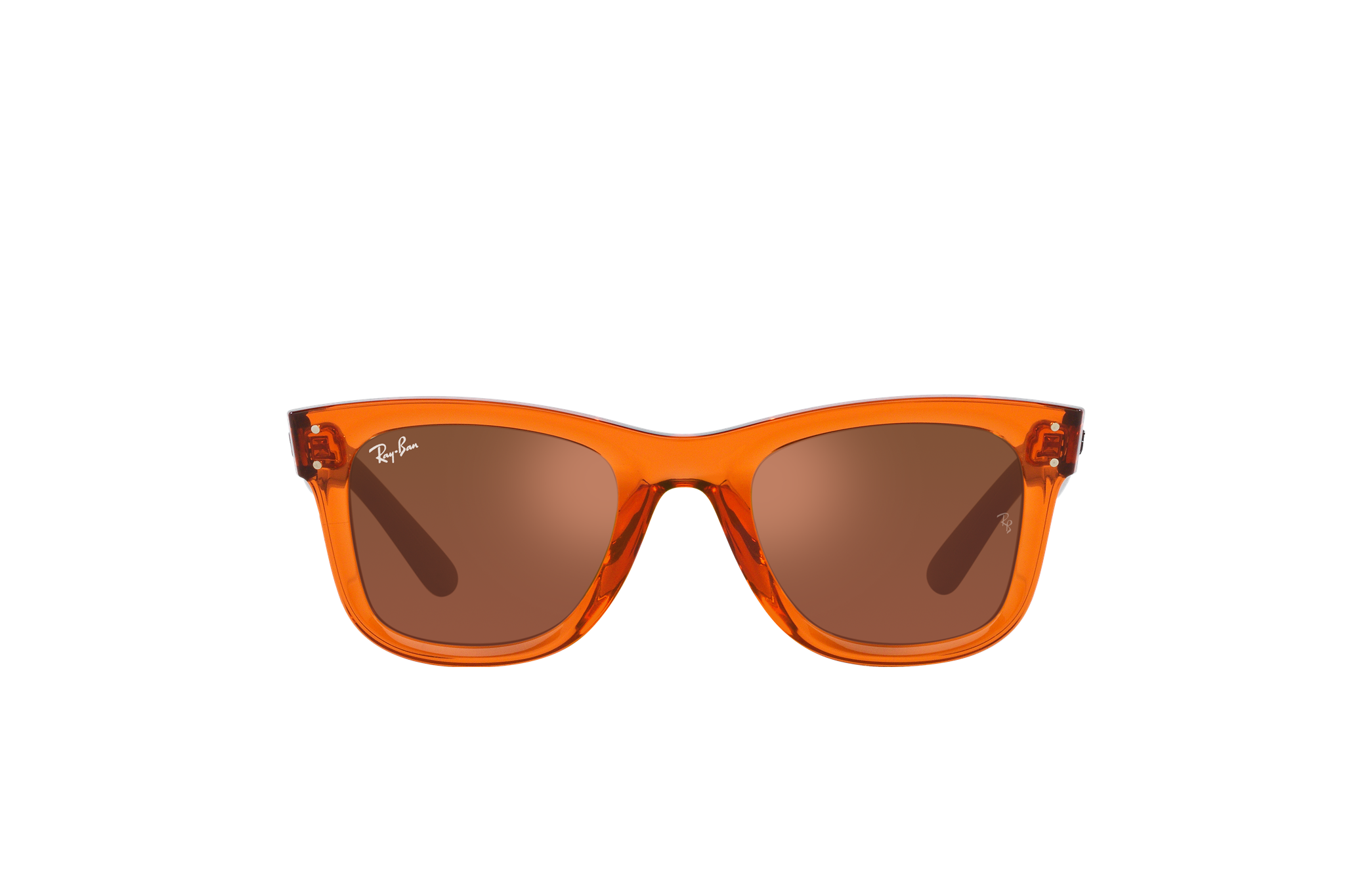 Ray-Ban Sunglasses RB2140 WAYFARER 661313 Violet Orange Man Woman | eBay