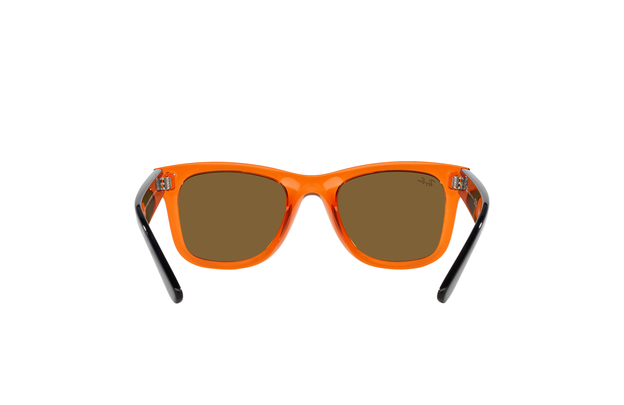 Ray-Ban New Wayfarer Orange Flash Wayfarer Men's Sunglasses RB2132F 622/69  55 8053672581652 - Sunglasses, Wayfarer - Jomashop