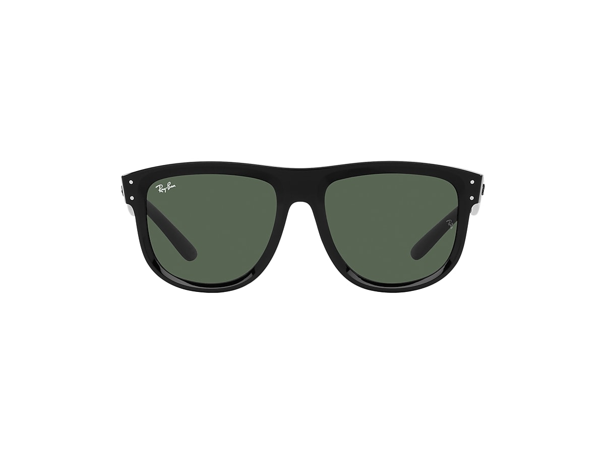 BOYFRIEND REVERSE Sunglasses in Black and Green - RBR0501S | Ray 