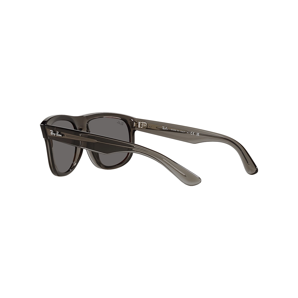 BOYFRIEND Grey - Transparent US Ray-Ban® Dark RBR0501S | Silver in REVERSE Sunglasses and