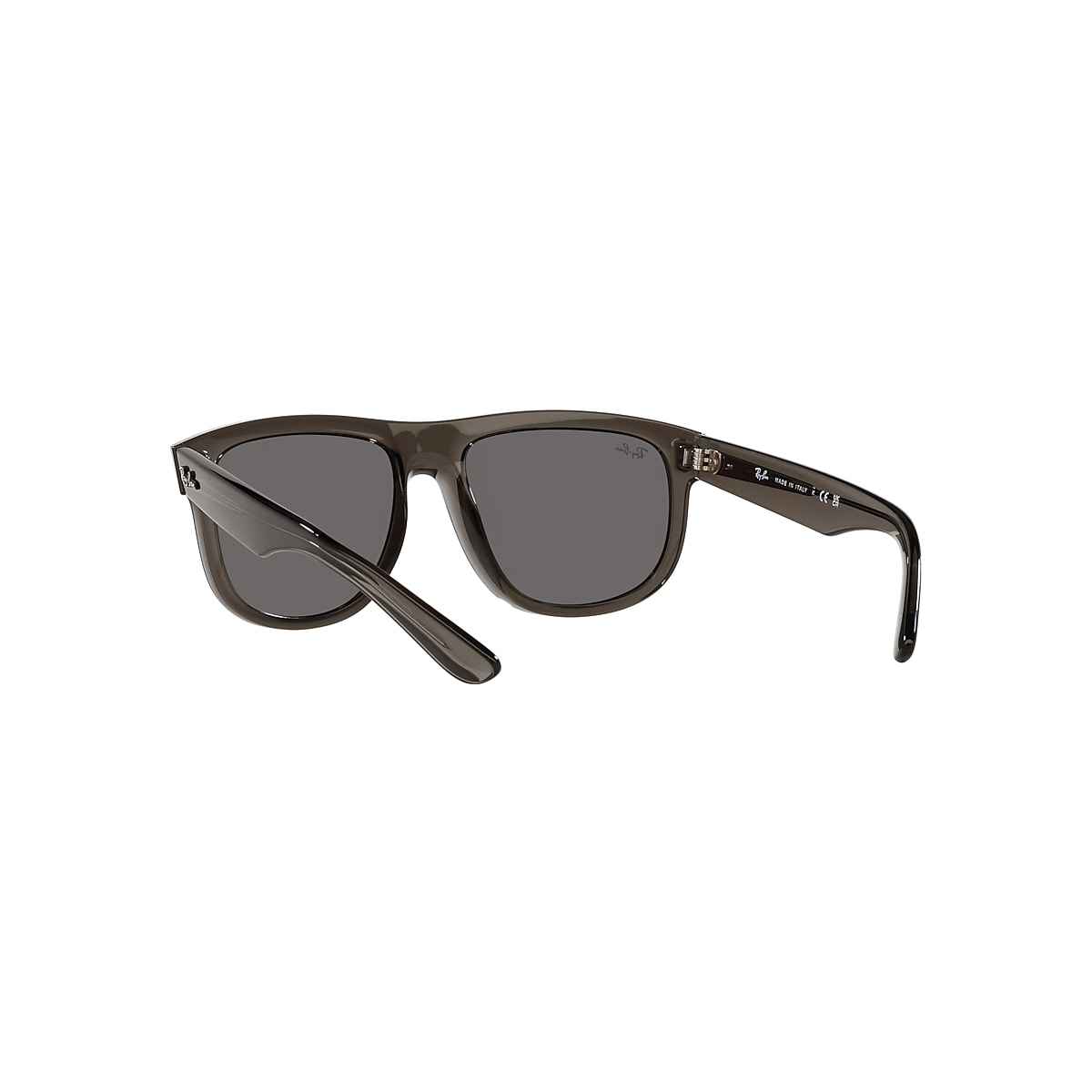 BOYFRIEND REVERSE and | Dark Transparent Grey US - RBR0501S in Sunglasses Silver Ray-Ban®
