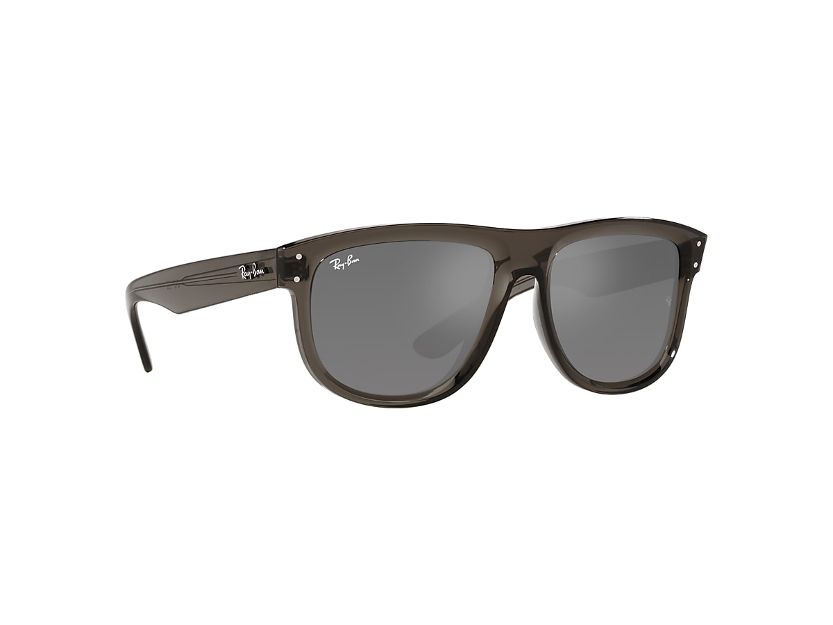 in Ray-Ban® Dark Grey - and Silver Transparent REVERSE Sunglasses US | RBR0501S BOYFRIEND