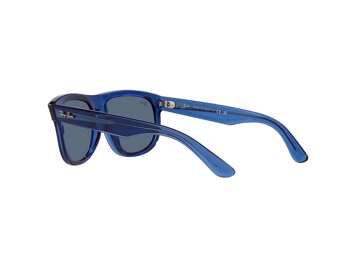 Ray ban discount navy blue glasses