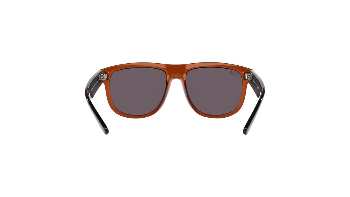 BOYFRIEND REVERSE Sunglasses in Transparent Light Brown