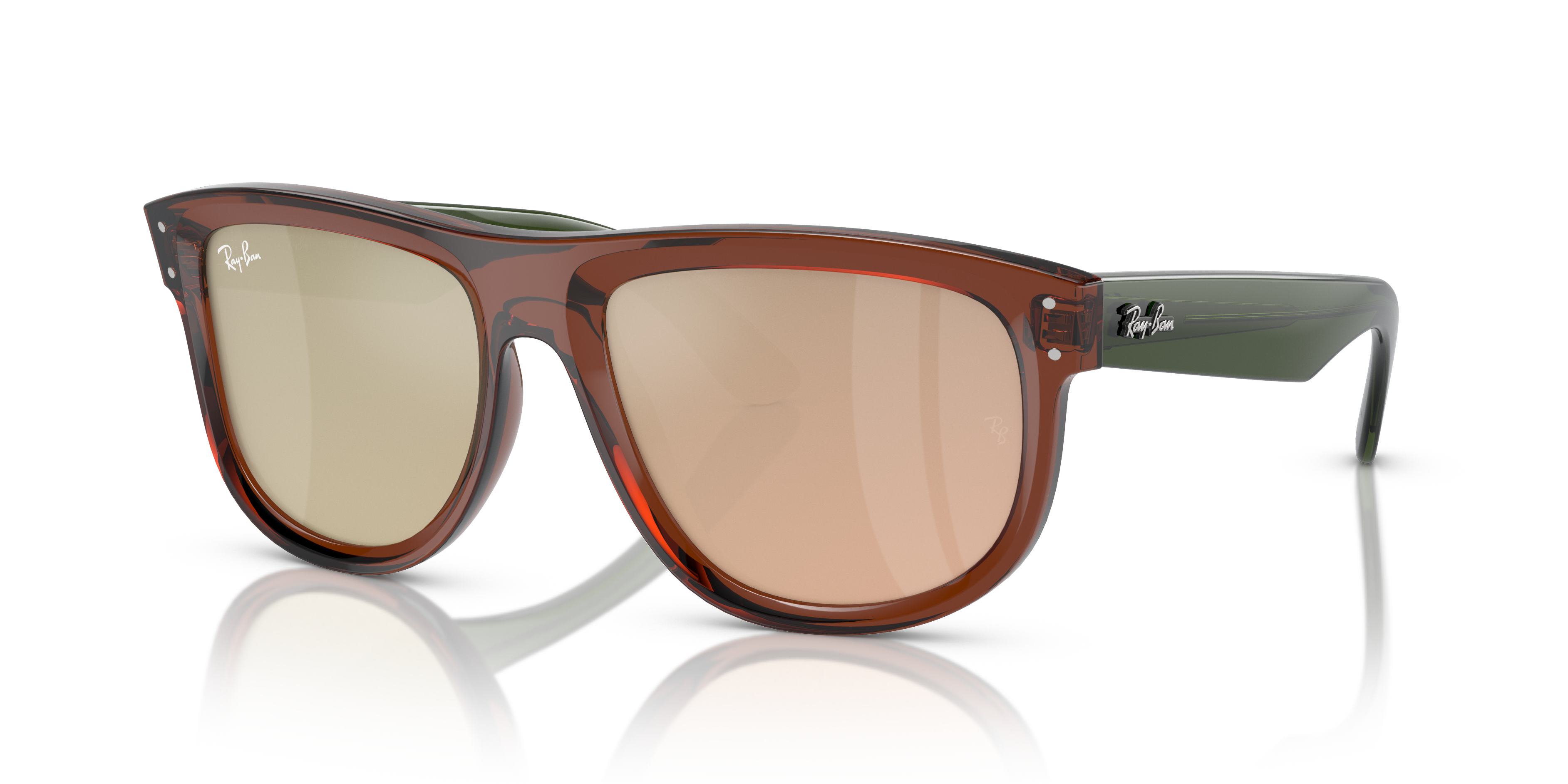 レイバン公式ストア】 Ray-Ban® BOYFRIEND REVERSE サングラス | 透明