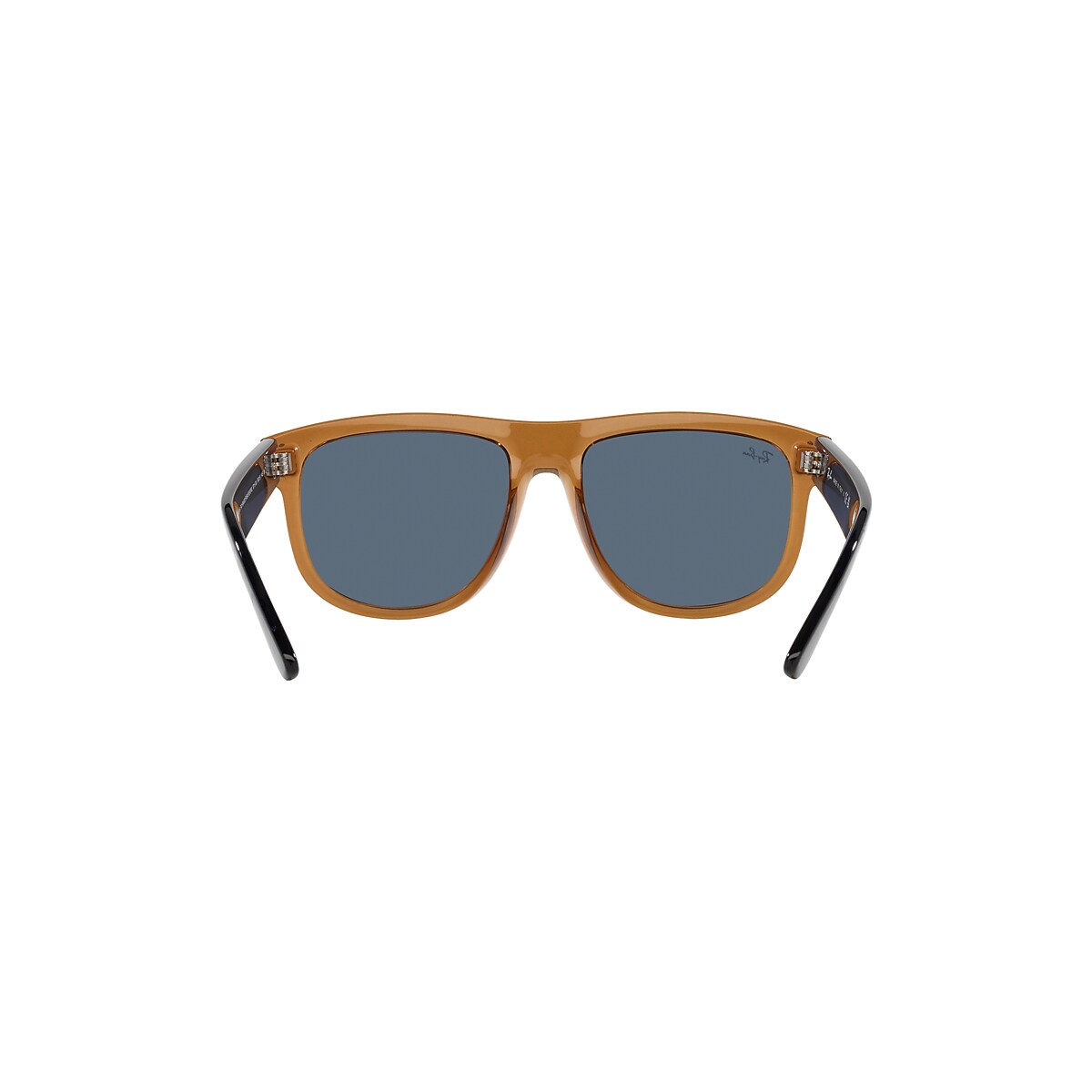 BOYFRIEND REVERSE Sunglasses in Transparent Camel Brown and Grey 