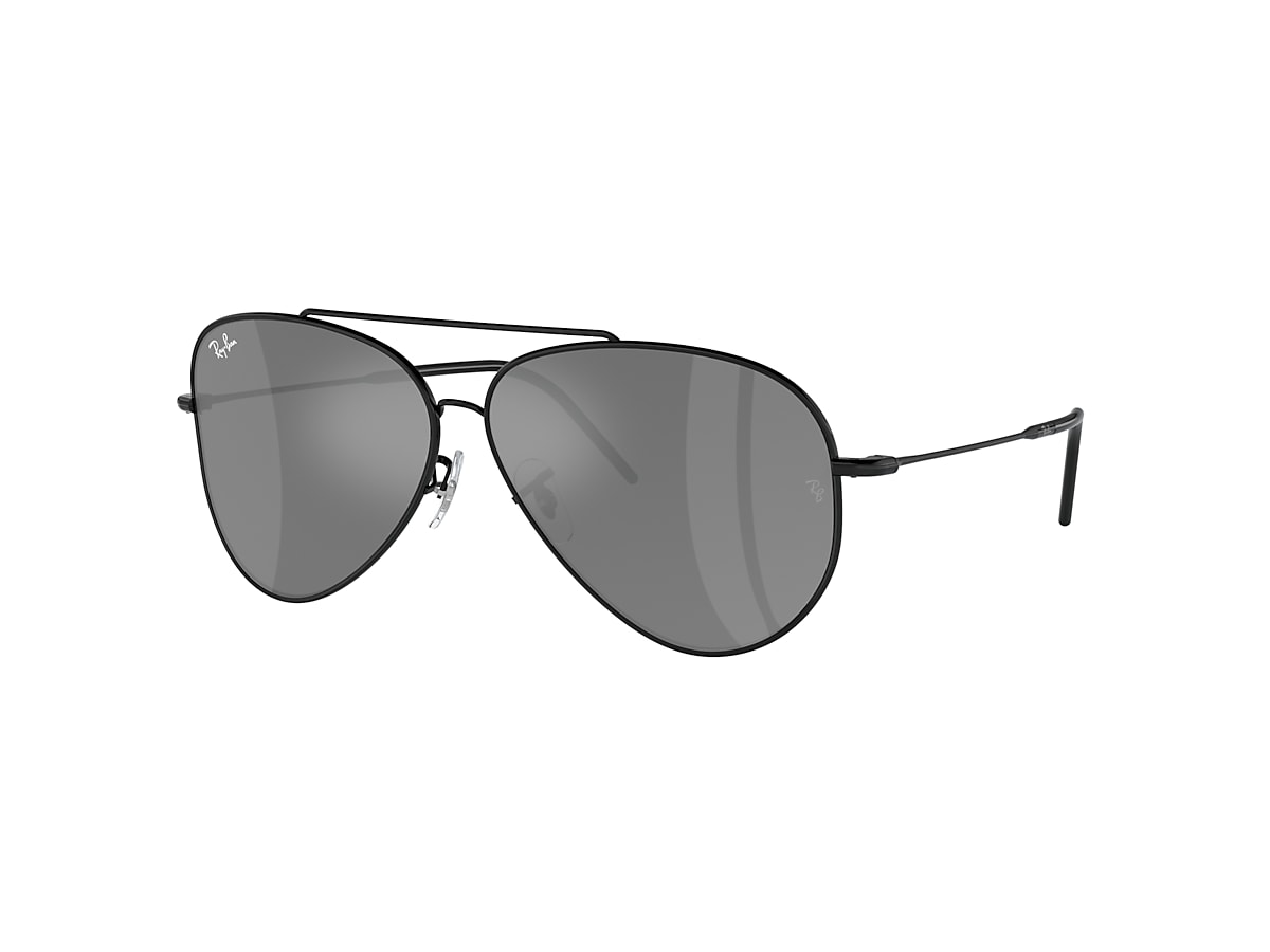 AVIATOR REVERSE Sunglasses in Black and Silver - RBR0101S AVIATOR REVERSE Sunglasses in Black and Silver - RBR0101S
