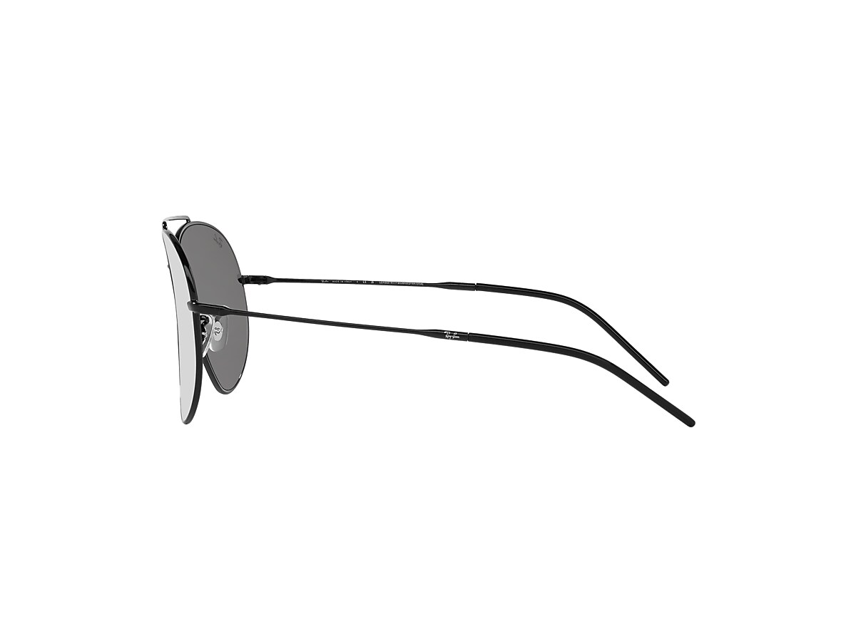 AVIATOR REVERSE Sunglasses in Black and Silver - RBR0101S