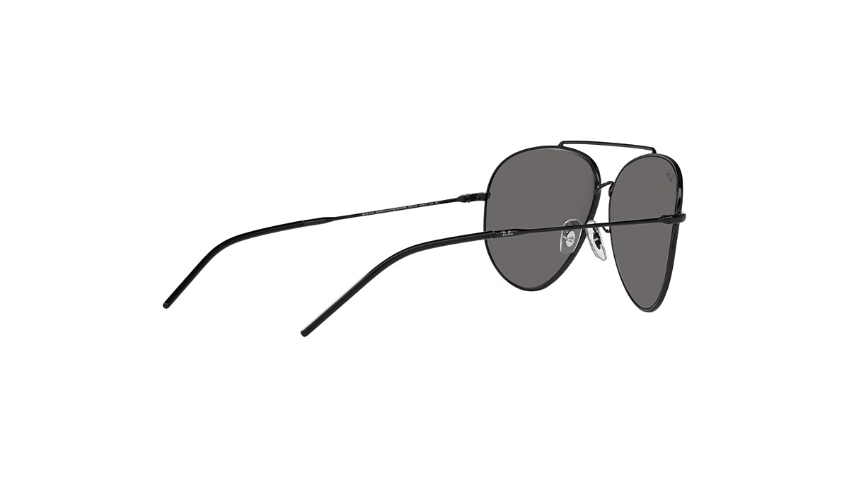 AVIATOR REVERSE Sunglasses in Black and Silver - RBR0101S
