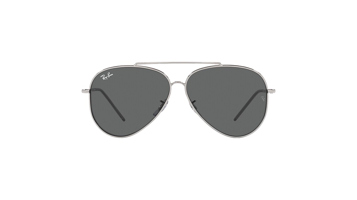 アクセサリー ray ban aviator Ray-Ban New Aviator RB3625 003/R5 Silver Sunglasses - eye-oo.com