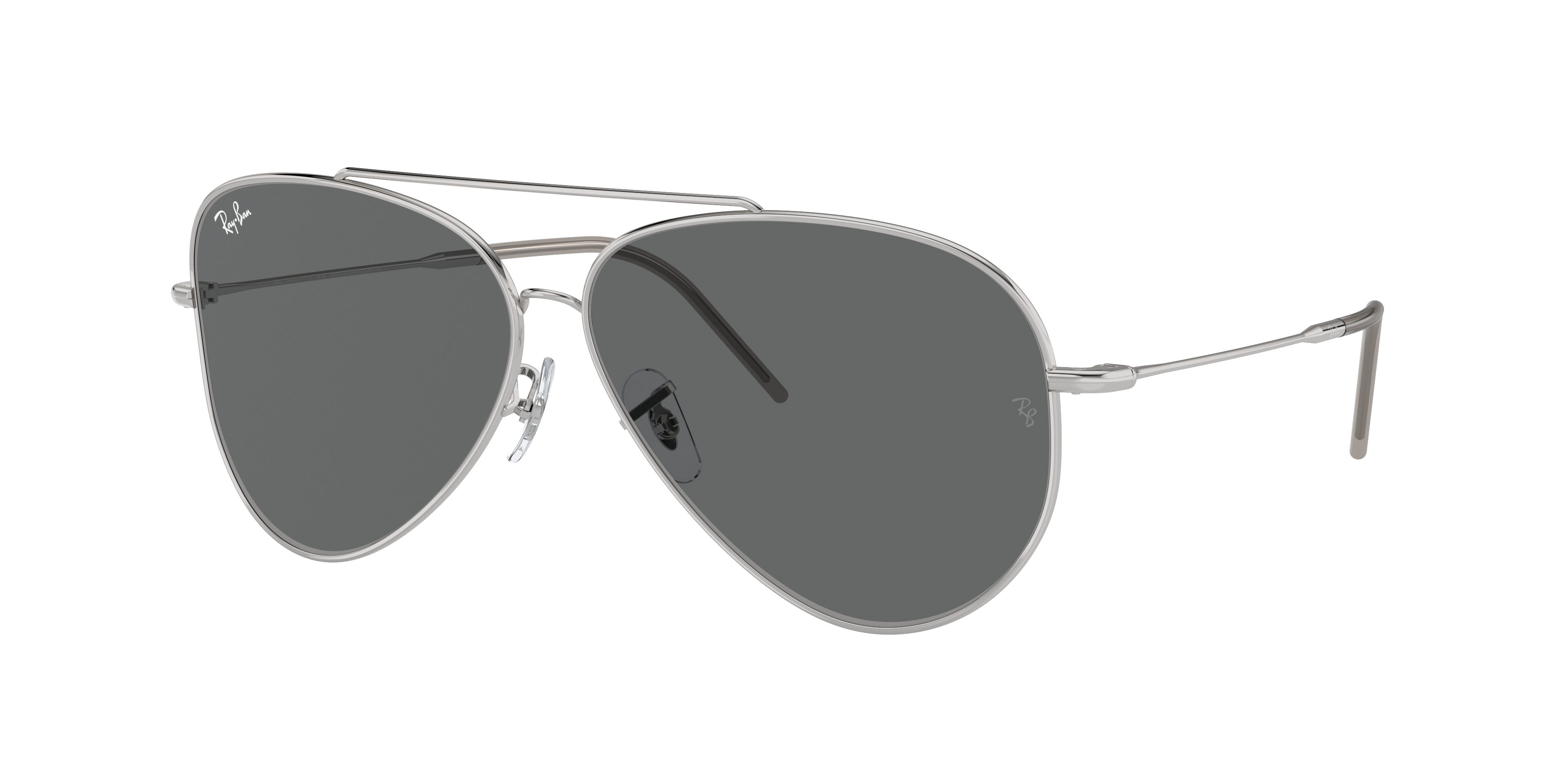 Aviator Reverse Sunglasses in Silver and Grey - RBR0101S | Ray-Ban® AU