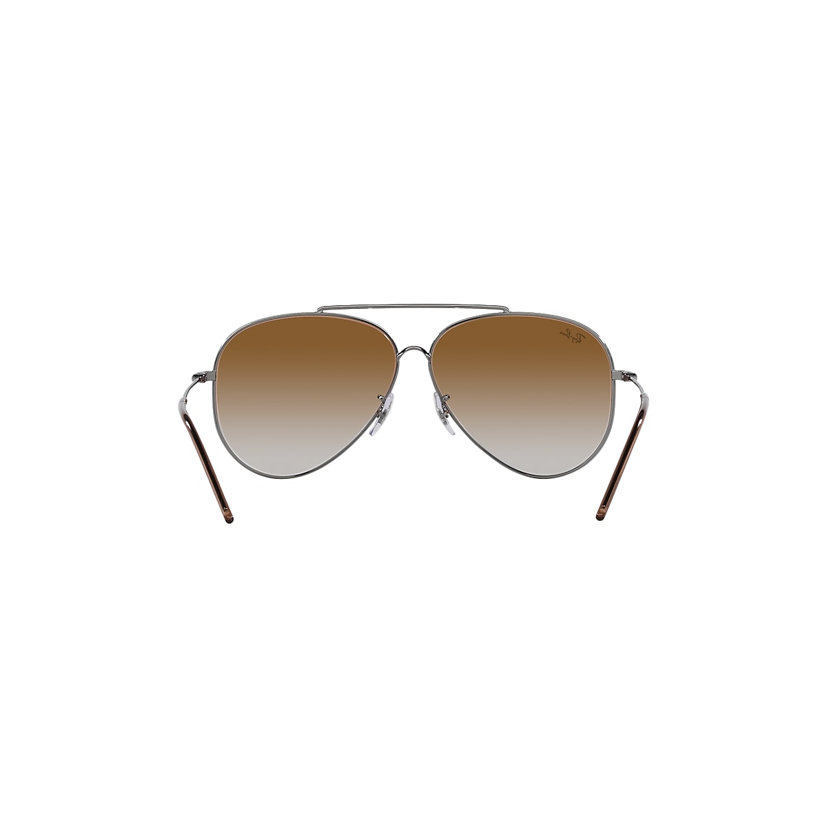 AVIATOR REVERSE Sunglasses in Gunmetal and Brown - RBR0101S AVIATOR REVERSE Sunglasses in Gunmetal and Brown - RBR0101S