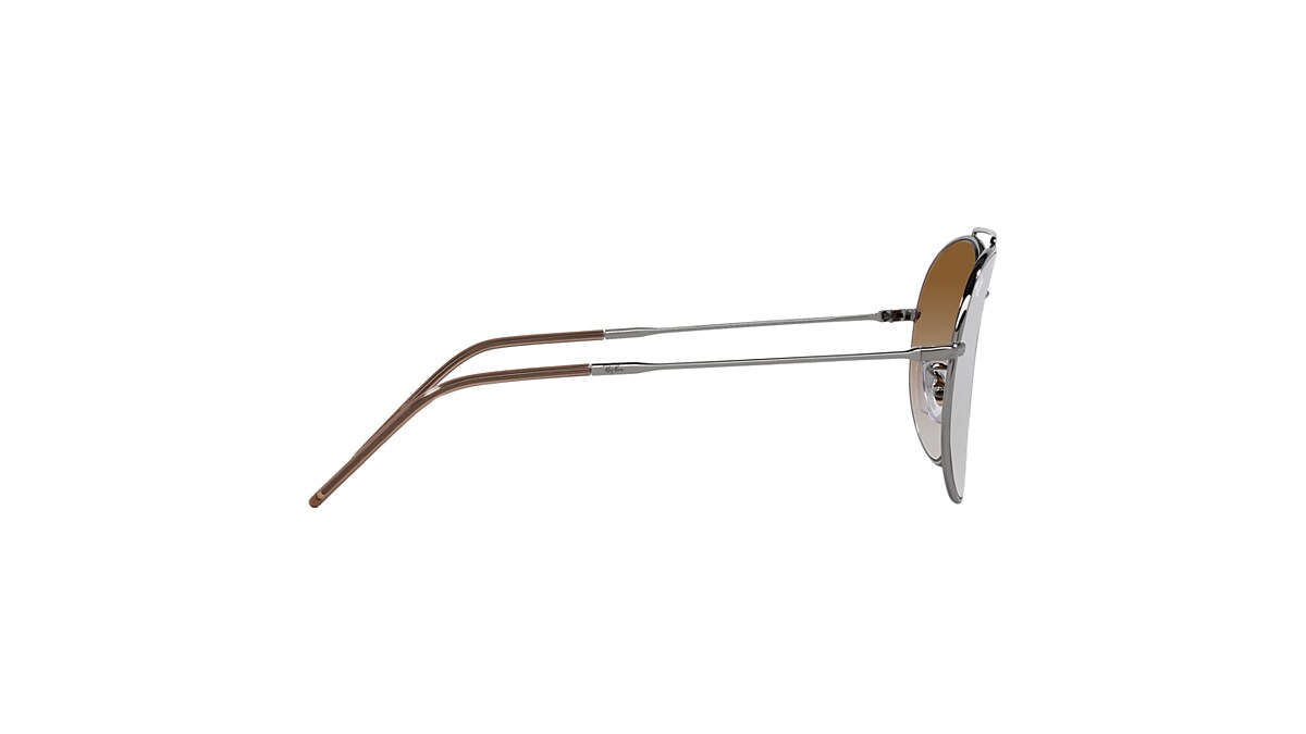 AVIATOR REVERSE Sunglasses in Gunmetal and Brown - RBR0101S AVIATOR REVERSE Sunglasses in Gunmetal and Brown - RBR0101S