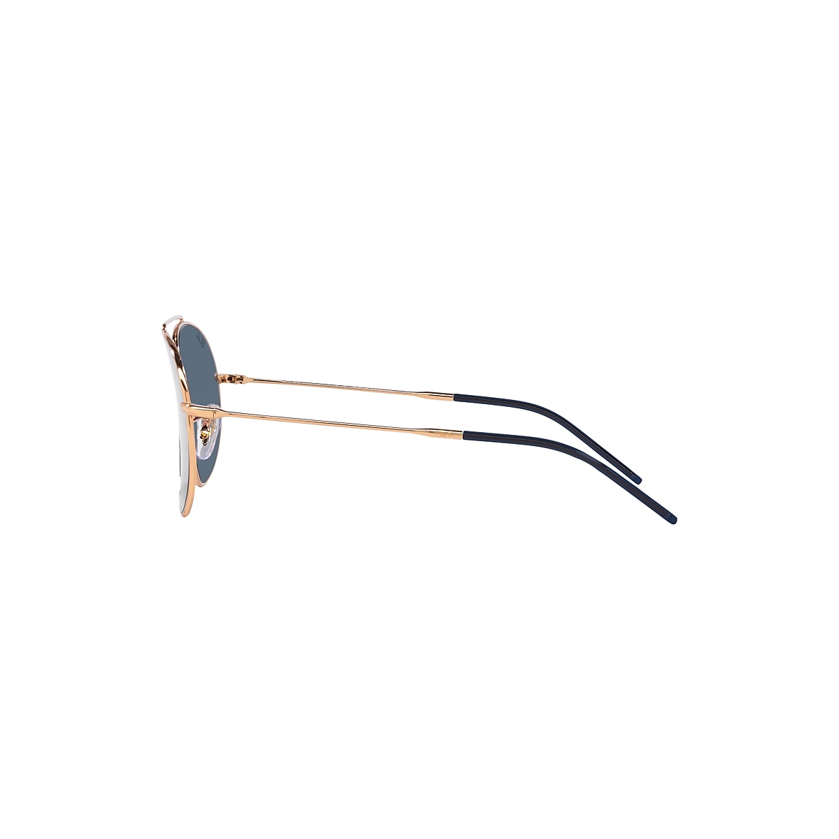 AVIATOR REVERSE Sunglasses in Rose Gold and Blue - RBR0101S