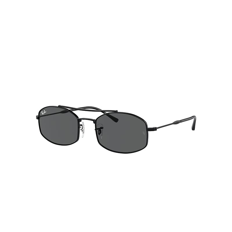 Ray Ban Rb3719 Sonnenbrillen Schwarz Fassung Grau Glas 54-20 In Schwarz
