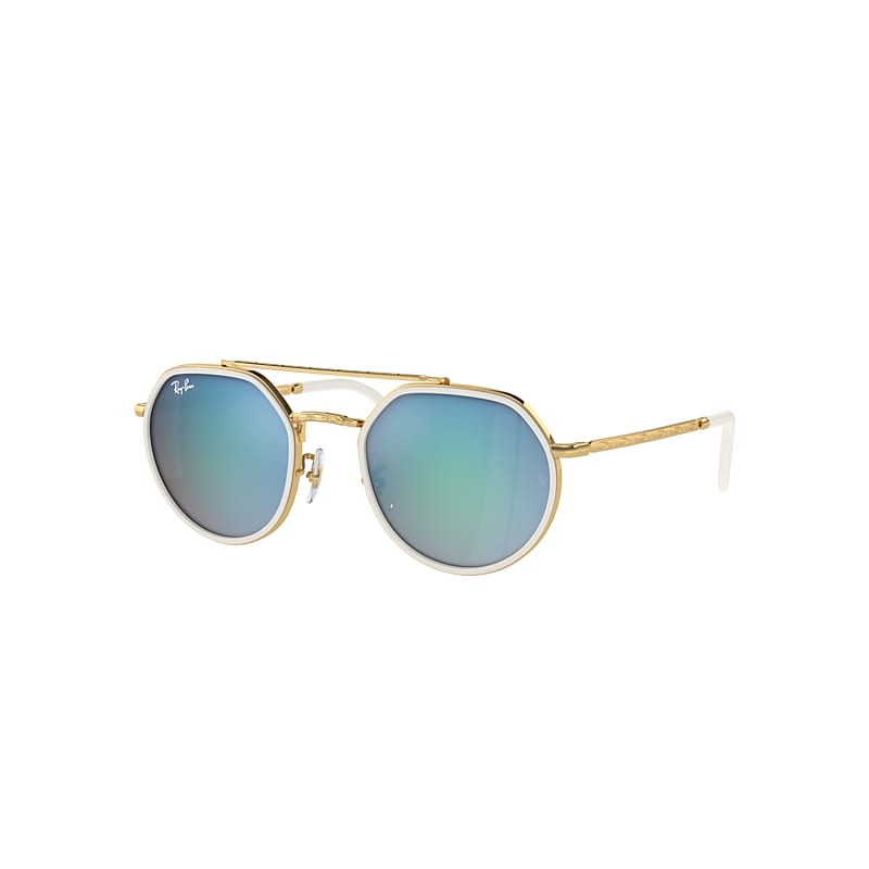 Mens blue lens 2024 ray ban sunglasses