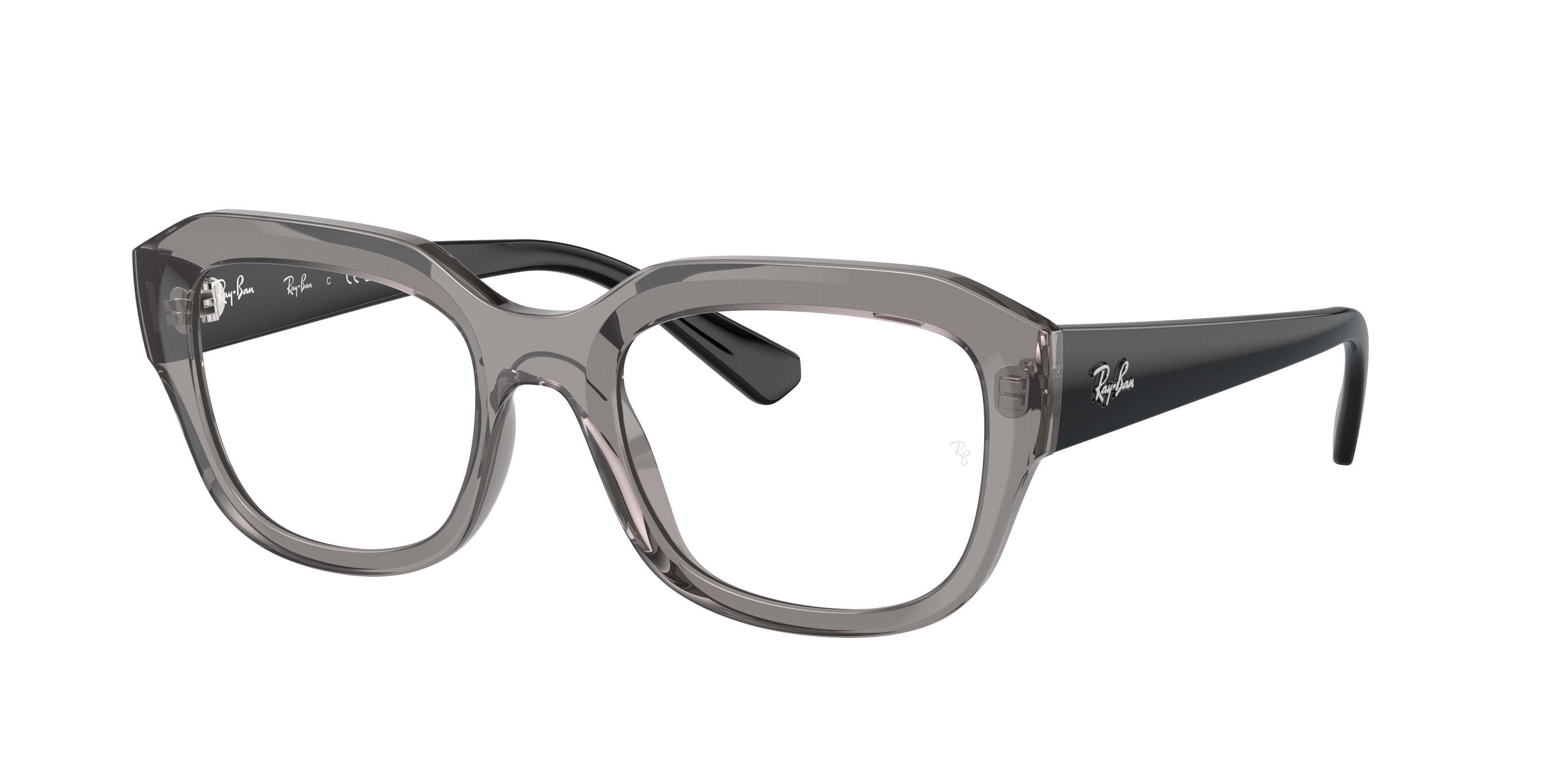 Leonid Optics Bio based Les Lunettes De Vue Transparent Gris Avec leonid-optics-bio-based-les-lunettes-de-vue-transparent-gris-avec