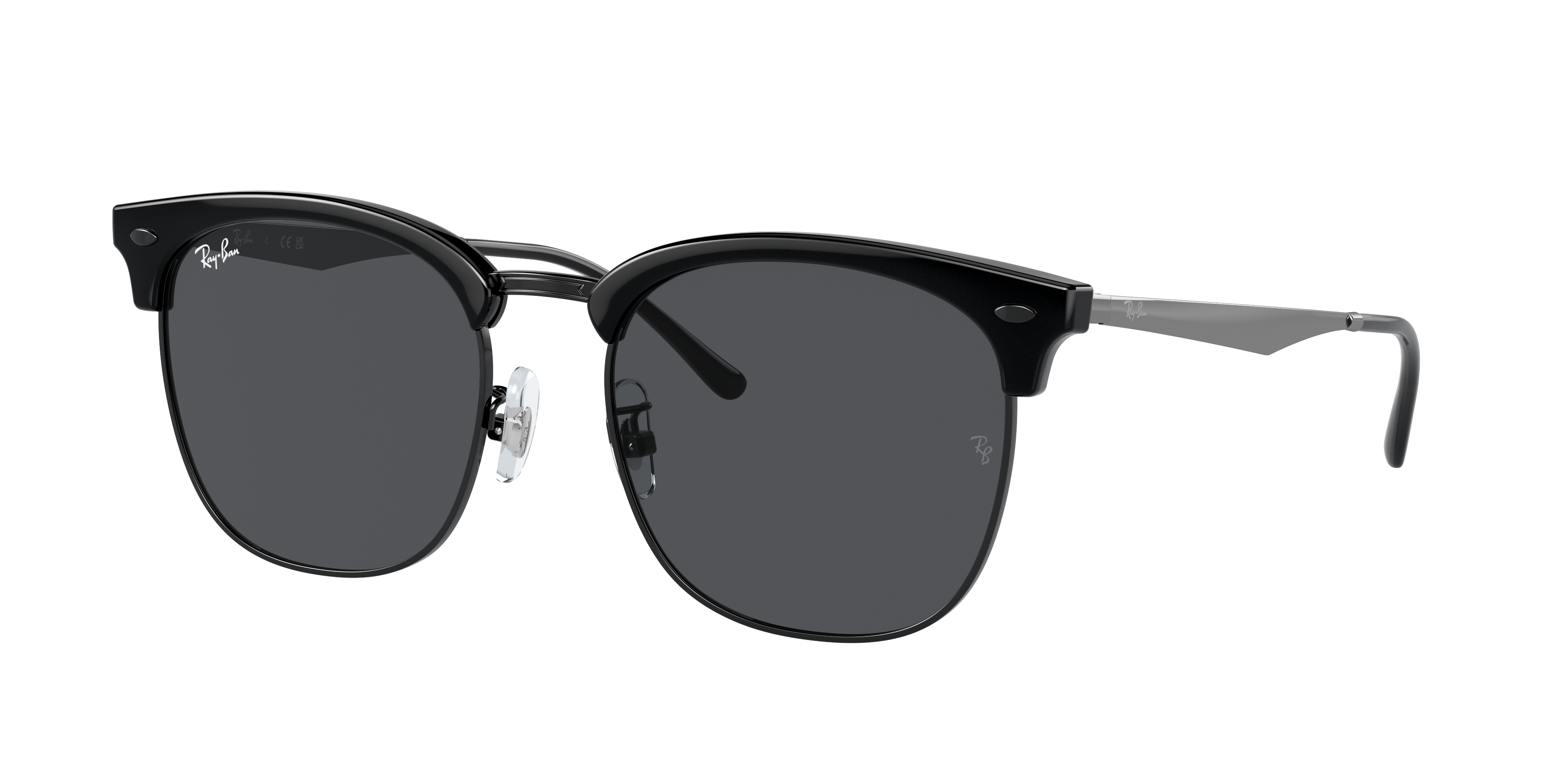 【送料,関税込】RayBanサングラス RB4458D Black On Silver Sunglasses in Dark Green and RB4418D